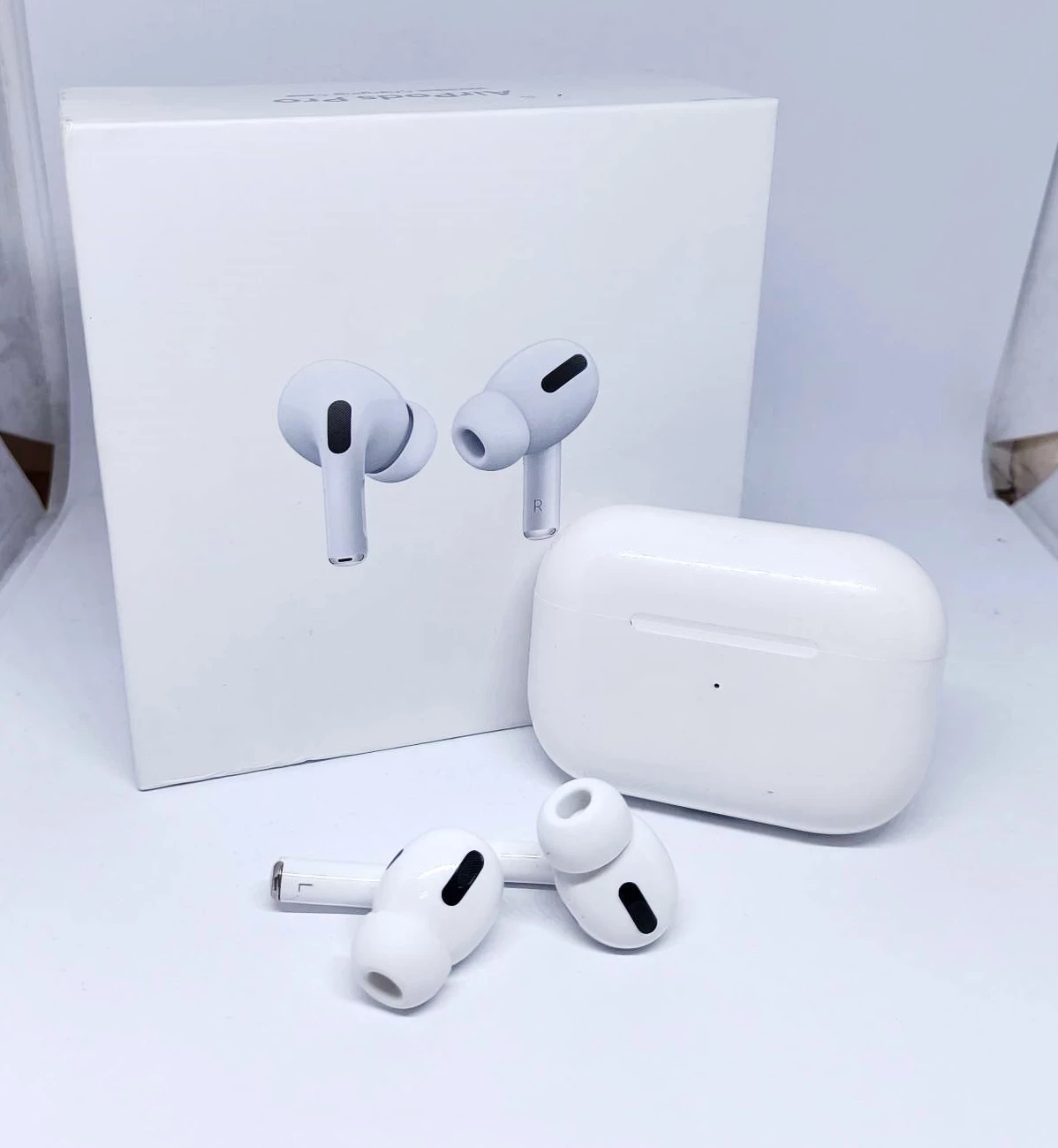 SŁUCHAWKI APPLE AIRPODS PRO REPLIKA KOMPLET