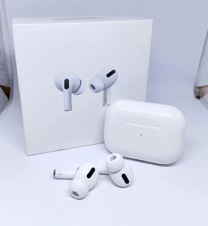 SŁUCHAWKI APPLE AIRPODS PRO REPLIKA KOMPLET