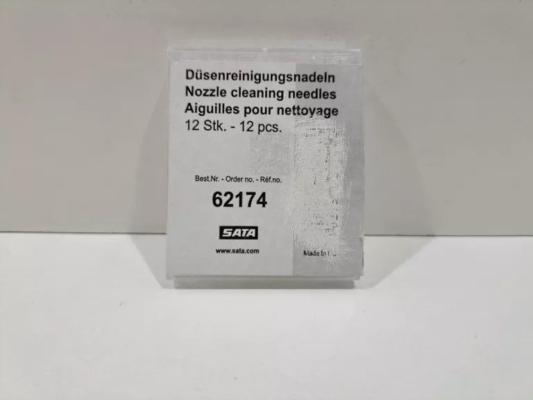 IGŁY DO CZYSZCZENIA DYSZY PISTOLETU SATA 62174