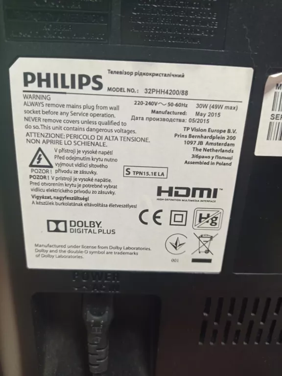 telewizor-philips-32phh420088-pilot-220602002-typ-telewizora-led