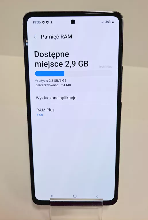 SMARTFON SAMSUNG GALAXY A53 6 GB / 128 GB KOMPLET