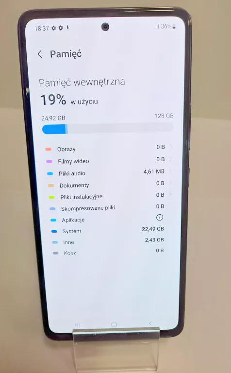 SMARTFON SAMSUNG GALAXY A53 6 GB / 128 GB KOMPLET