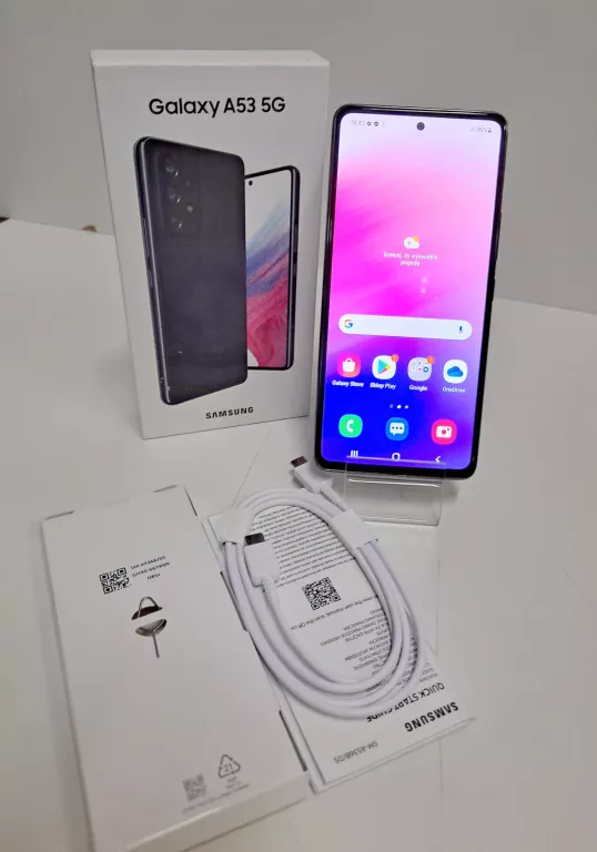 SMARTFON SAMSUNG GALAXY A53 6 GB / 128 GB KOMPLET
