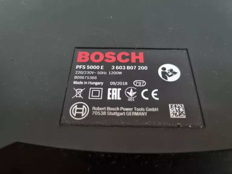 PISTOLET MALARSKI BOSCH PFS 5000 E 1200W 220V