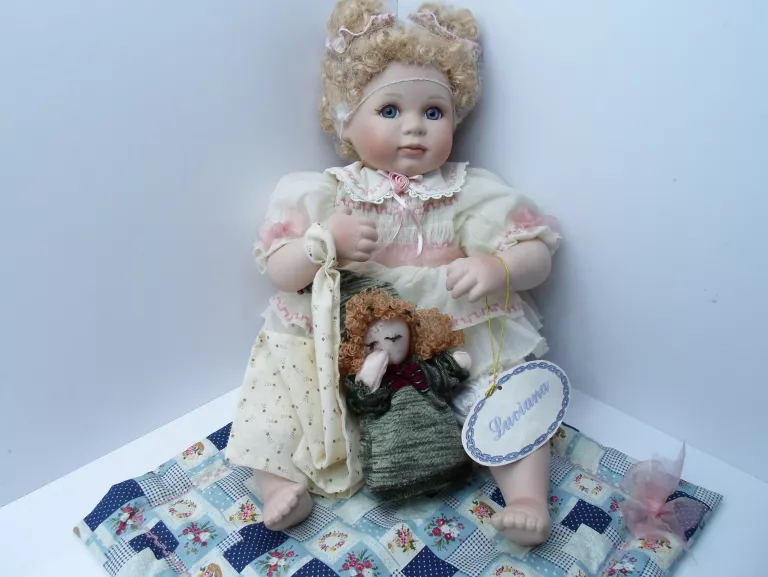 LALKA PORCELANOWA LUCIANA PORCELAIN DOLL Z CERTYF