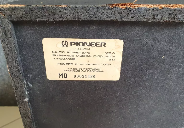KOLUMNY PIONEER S-Z94