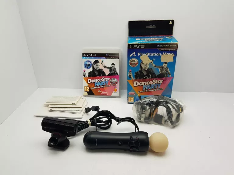 PLAYSTATION MOVE STARTER PACK DANCESTAR PARTY PL