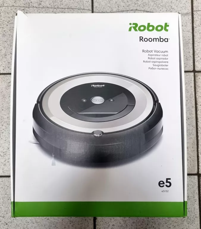 IROBOT ROOMBA E5 E5125 + OGRANICZNIK - OKAZJA!