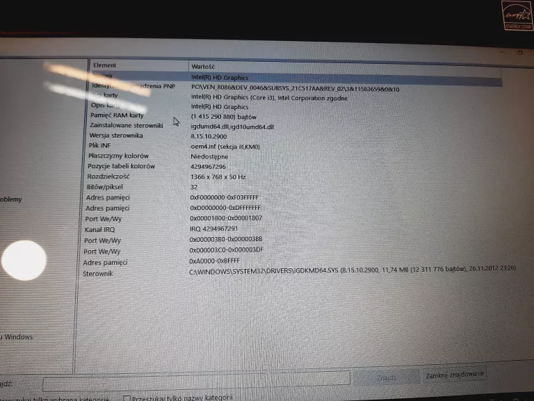 LAPTOP LENOVO THINKPAD EDGE 13 INTEL I3 6 GB