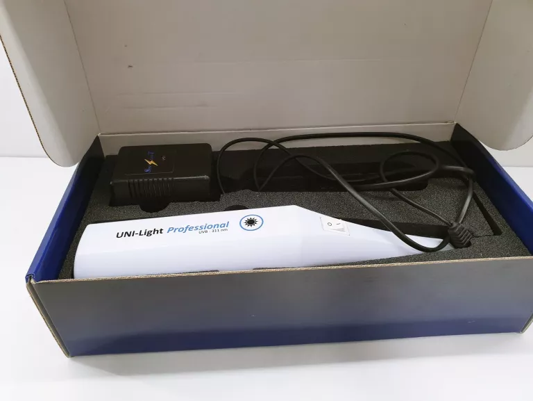 LAMPA LECZNICZA UNI-LIGHT UVB BIAŁY KOMPLET