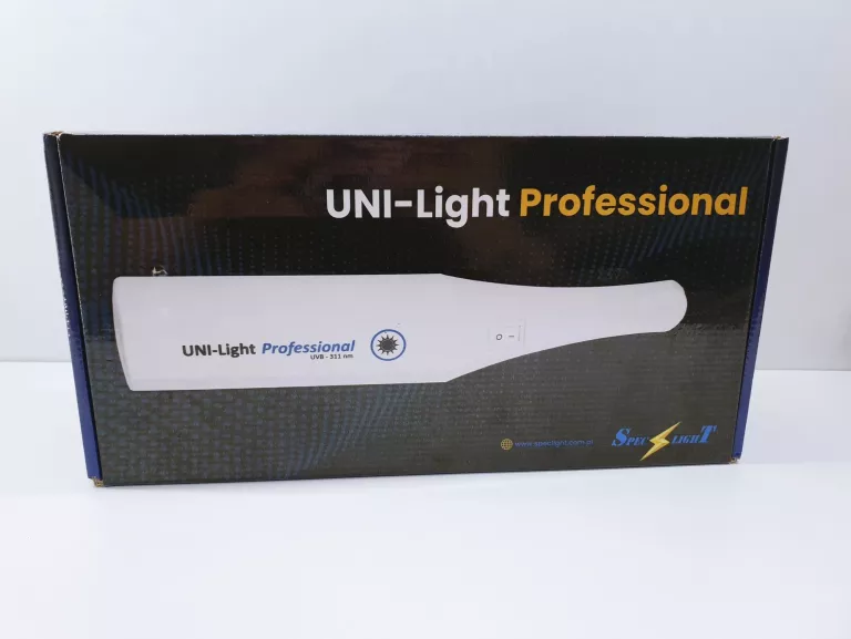 LAMPA LECZNICZA UNI-LIGHT UVB BIAŁY KOMPLET