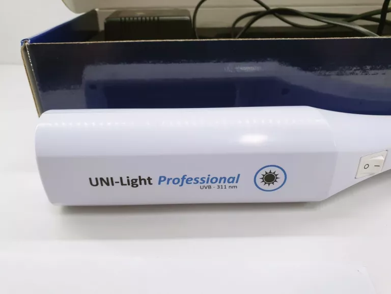 LAMPA LECZNICZA UNI-LIGHT UVB BIAŁY KOMPLET
