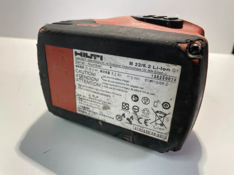 KLUCZ UDAROWY HILTI SIW 22-A + AKUMULATOR