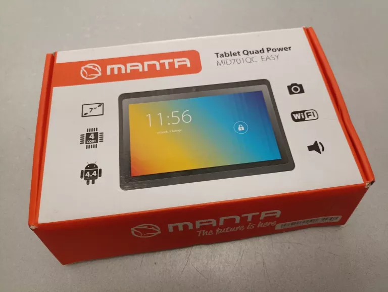 TABLET MANTA MID701QC 7" 512 MB / 4 GB CZARNY