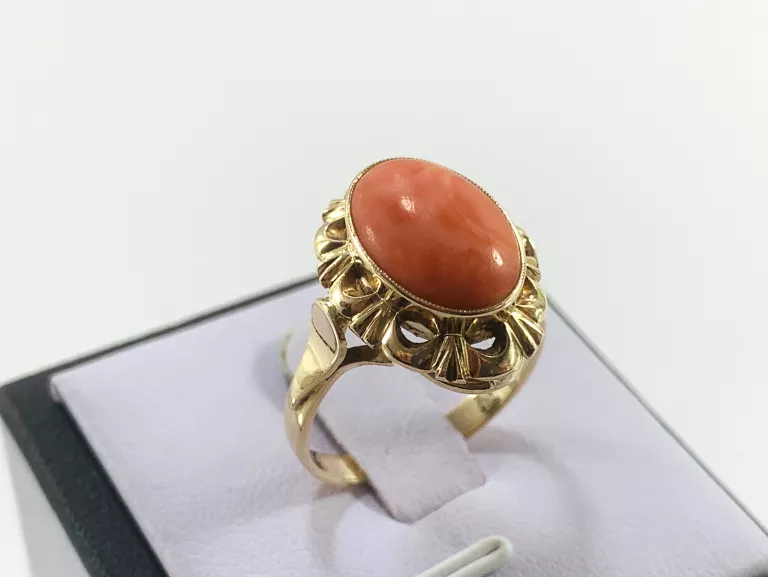 zloty-pierscionek-z-koralem-585-542g-r21-marka-inna-marka