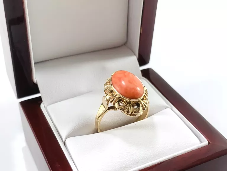 zloty-pierscionek-z-koralem-585-542g-r21-cechy-brak