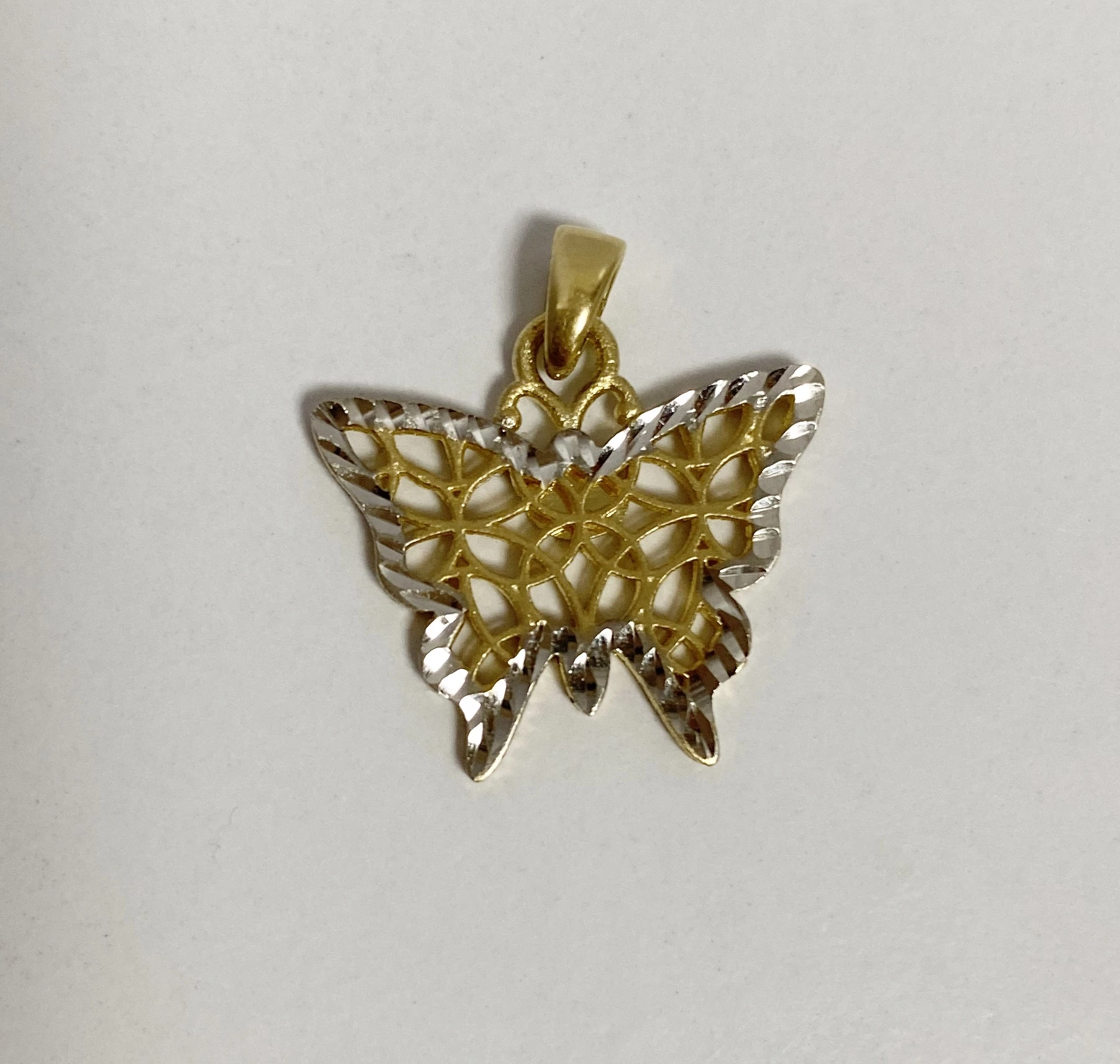 urocza-zlota-zawieszka-motyl-ct585-ostrowiecka-6-radzyn-podlaski