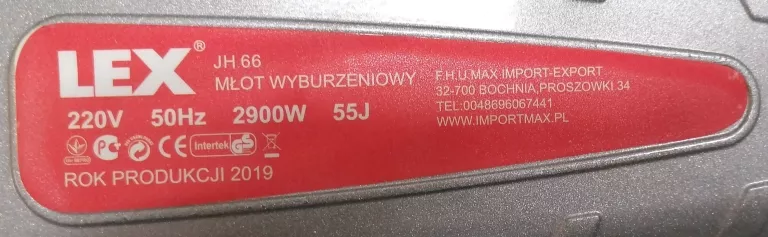 MŁOT WYBURZENIOWY LEX