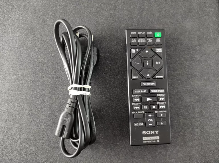 GŁOŚNIK PRZENOŚNY SONY MHC-V13 Z PILOTEM