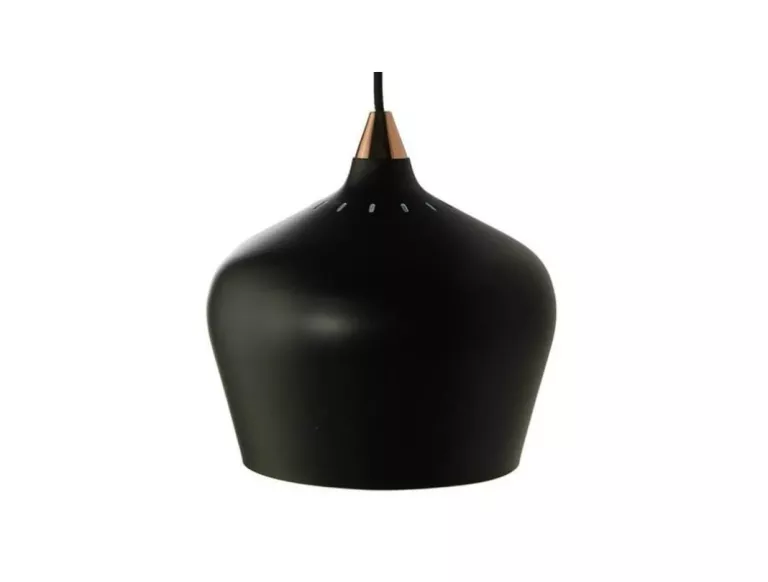 LAMPA WISZĄCA CZARNA COHEN