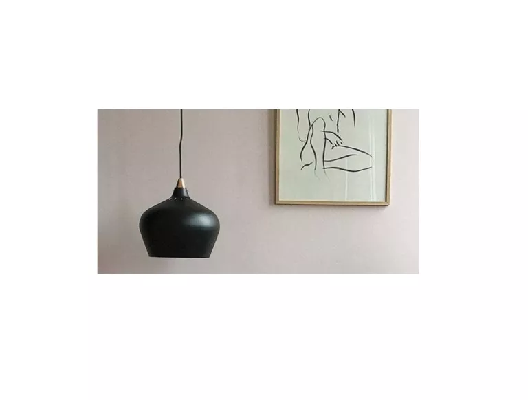 LAMPA WISZĄCA CZARNA COHEN