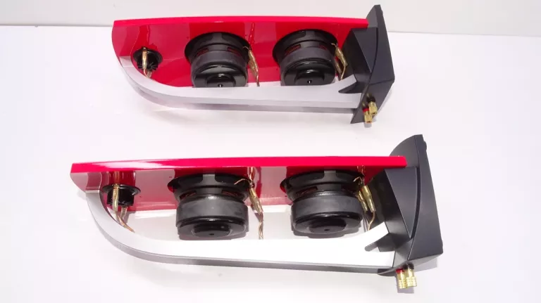 GŁOŚNIKI SUBWOOFER 2.1 JAMO CZERWONE DS7 ZESTAW