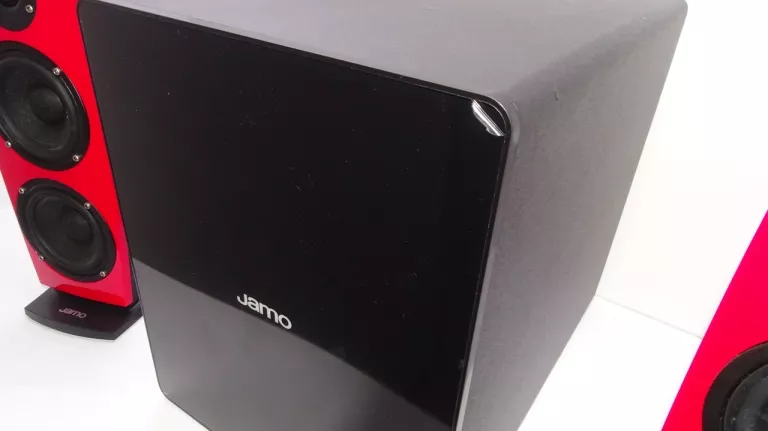 GŁOŚNIKI SUBWOOFER 2.1 JAMO CZERWONE DS7 ZESTAW