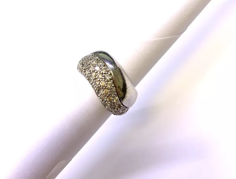 SREBRNY PIERŚCIONEK 9,28G 925