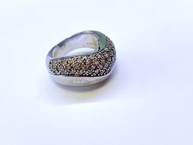 SREBRNY PIERŚCIONEK 9,28G 925