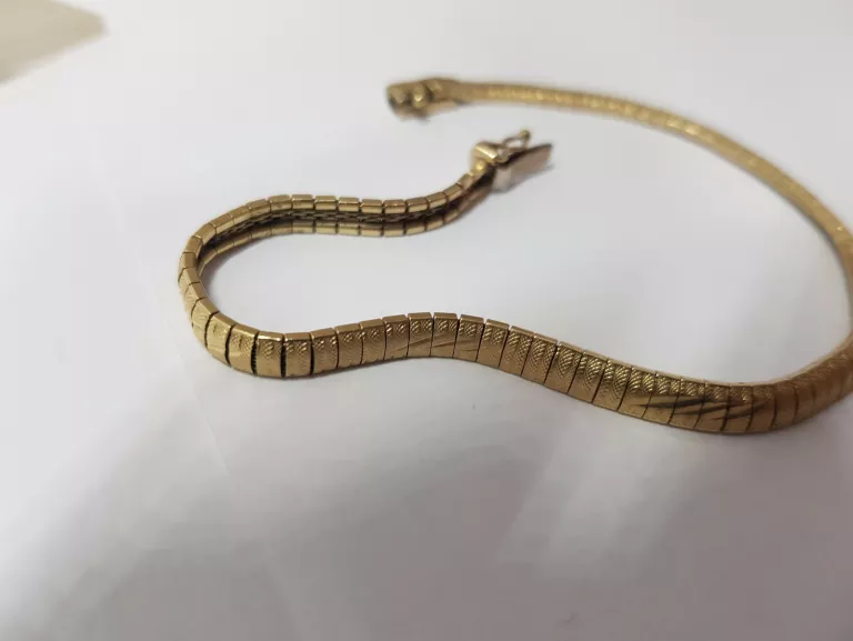 WYRÓB JUBILERSKI UŻYWANY BRANSOLETKA 585