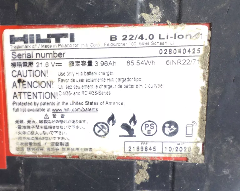 WKRĘTARKA HILTI SD 5000-A22 + HILTI SD M-2