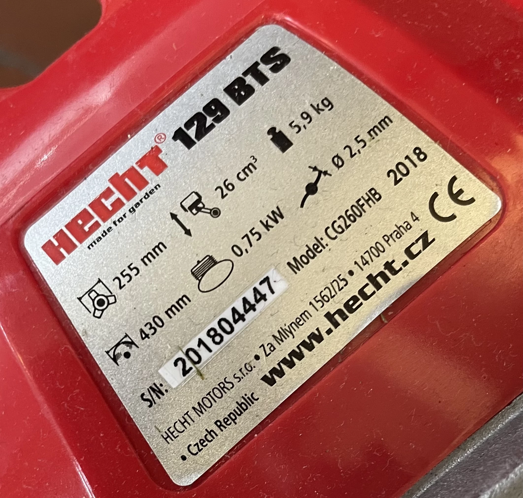 kosa-spalinowa-hecht-129-bts-gwarancja-jak-nowa-stan-uzywany