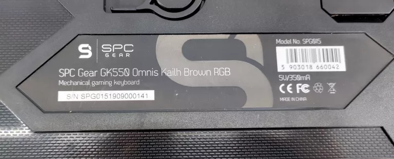 KLAWIATURA SPC GEAR 15 GK550