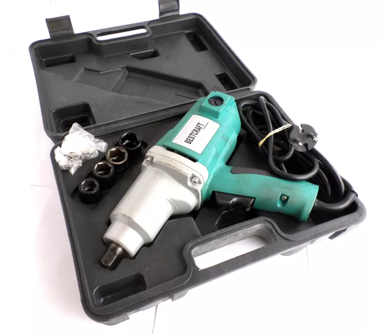 ELEKTRYCZNY KLUCZ UDAROWY BESTCRAFT 1850W KOMPLET