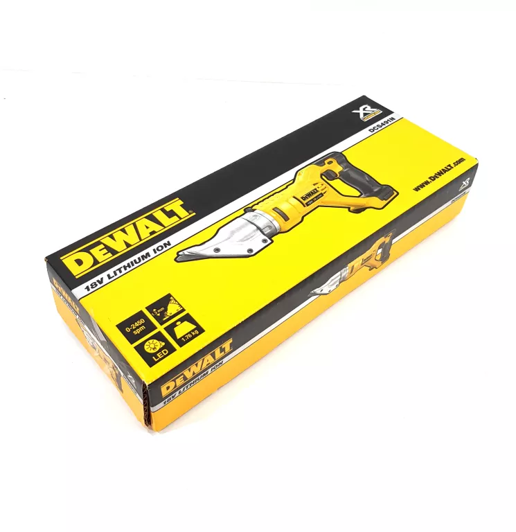 DEWALT NOŻYCE DO CIĘCIA BLACHY 18V XR DCS491N