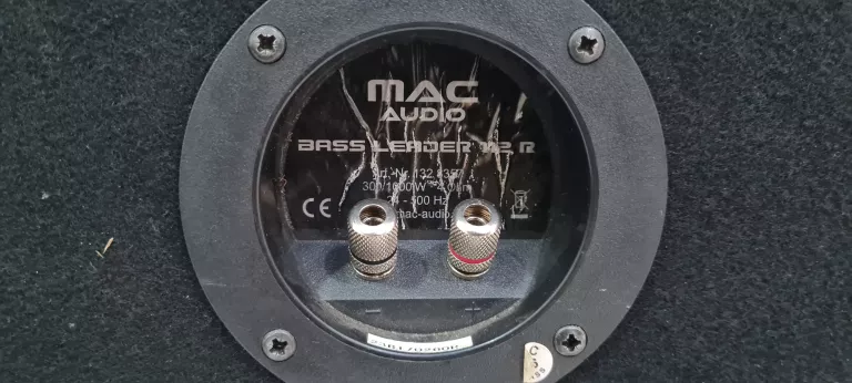 SUBWOOFER MAC AUDIO + WZMACNIACZ