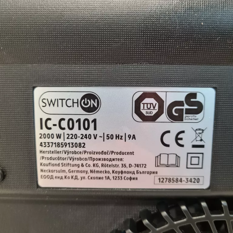 PŁYTA INDUKCYJNA SWITCH ON