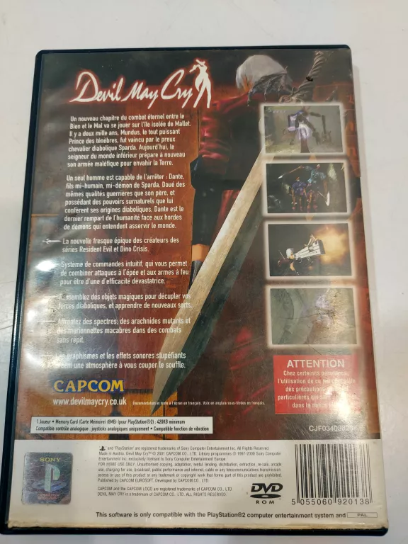 GRA DEVIL MAY CRY PS2