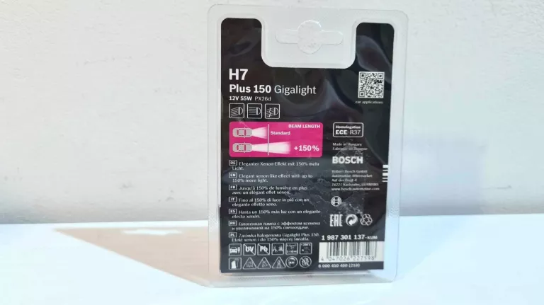 ŻARÓWKA BOSCH H7 PLUS +90%