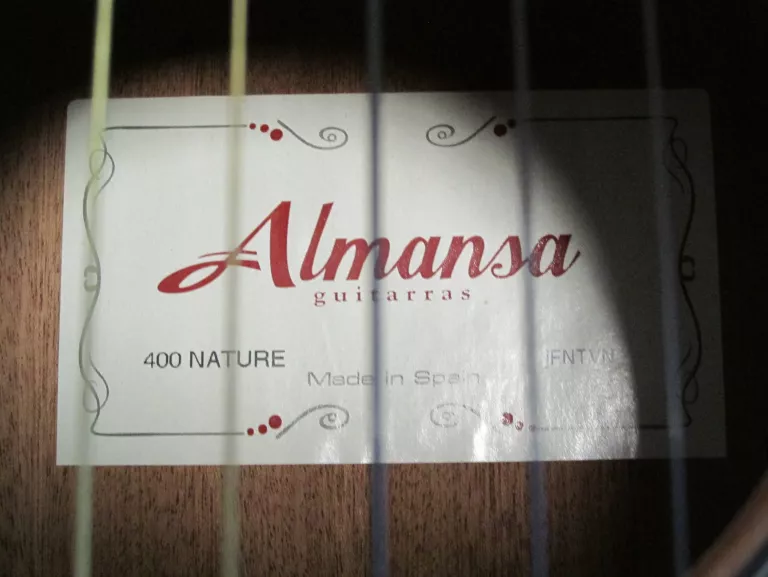 GITARA KLASYCZNA ALMANSA 400 NATURE