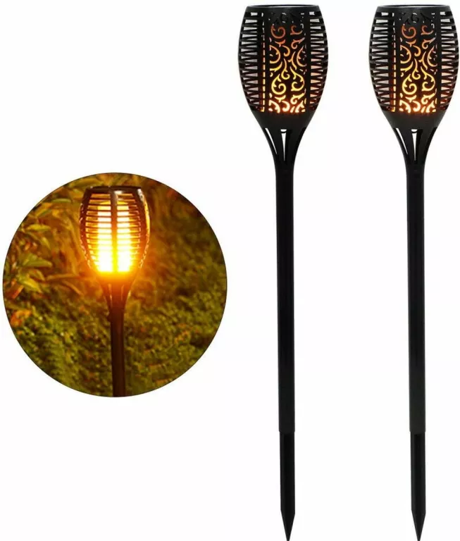 LAMPA SOLARNA WBIJANA JUMI CZARNY 50 CM 1 SZT.