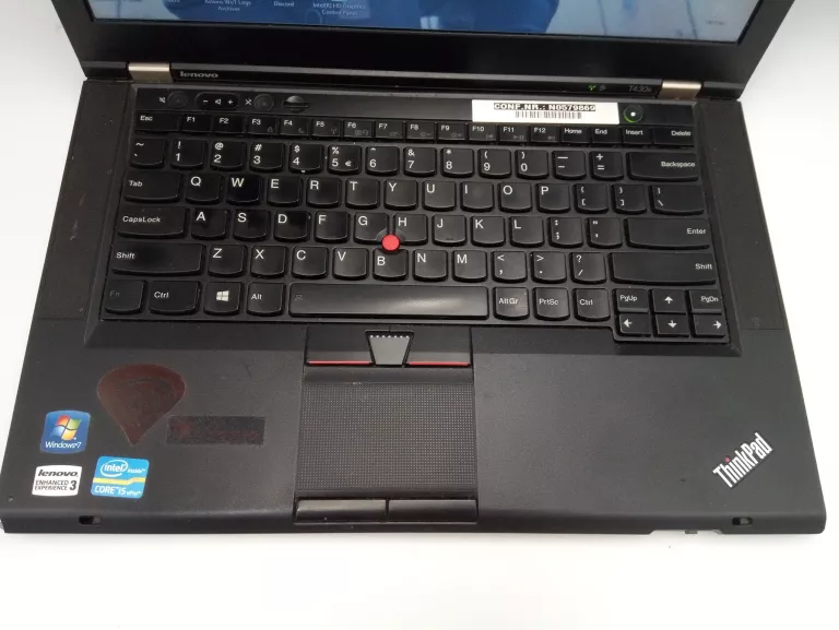 LAPTOP LENOVO THINKPAD T430S WIN7 I5-3320 4/230GB