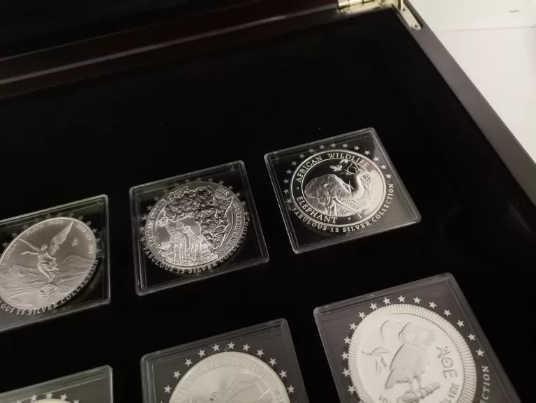 NAJPIĘKNIEJSZE SREBRNE MONETY ŚWIATA 2018