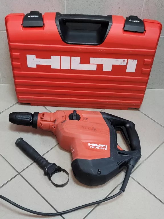 mlot-udarowy-hilti-te-70-atc-walizka-okazja-stan-uzywany