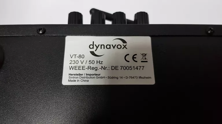WZMACNIACZ HI-FI DYNAVOX VT-80 | Wzmacniacze | Loombard.pl