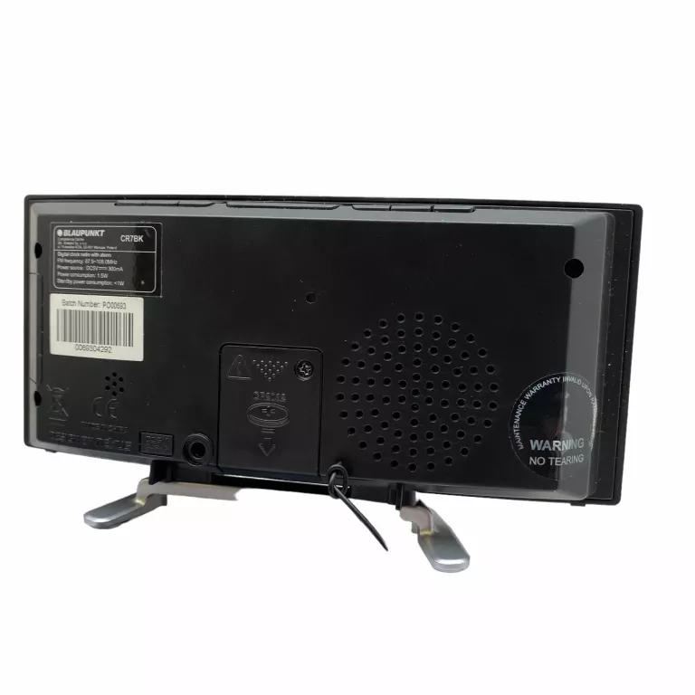 RADIOBUDZIK BLAUPUNKT CR7BK USZKODZONE