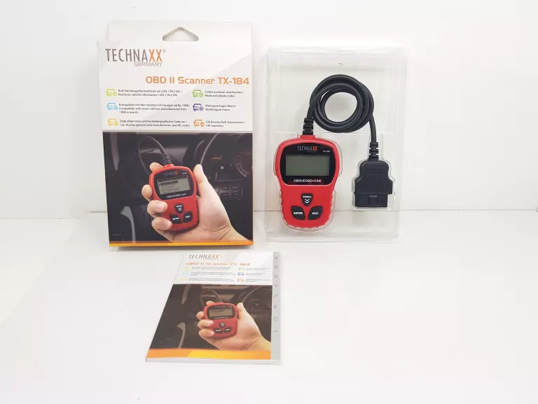 KABEL DIAGNOSTYCZNY GERMANY OBD II SCANNER TX-184
