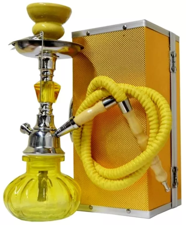 SH-006 FAJKA WODNA SHISHA PĄCZEK ŻÓŁTA