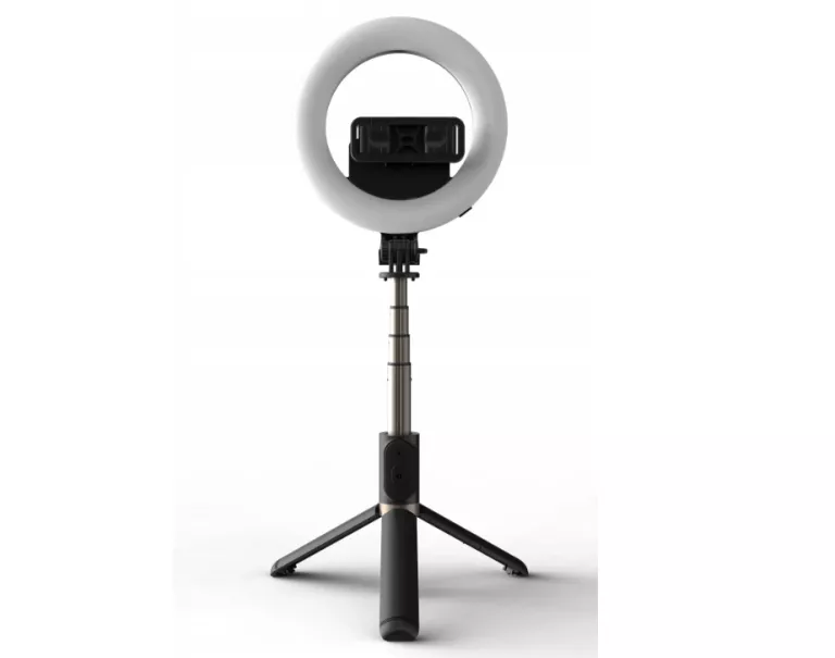 LAMPA/UCHWYT SELFIE STICK TRIPOD Q07