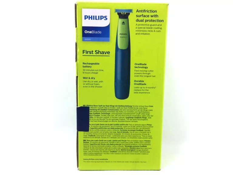 GOLARKA PHILIPS ONEBLADE FIRST SHAVE QP2515/16